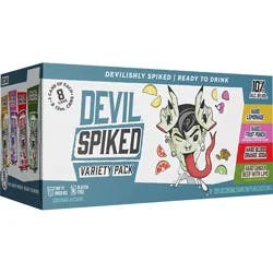 Devil Spiked Variety Pack, 8 Pack, 12 fl oz Cans, 10% ABV