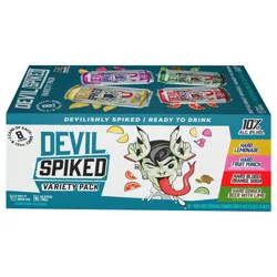 Devil Spiked Variety Pack, 8 Pack, 12 fl oz Cans, 10% ABV