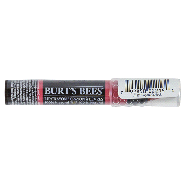 slide 1 of 1, Burt's Bees Lip Crayon, Niagra Overlook, 1 ct