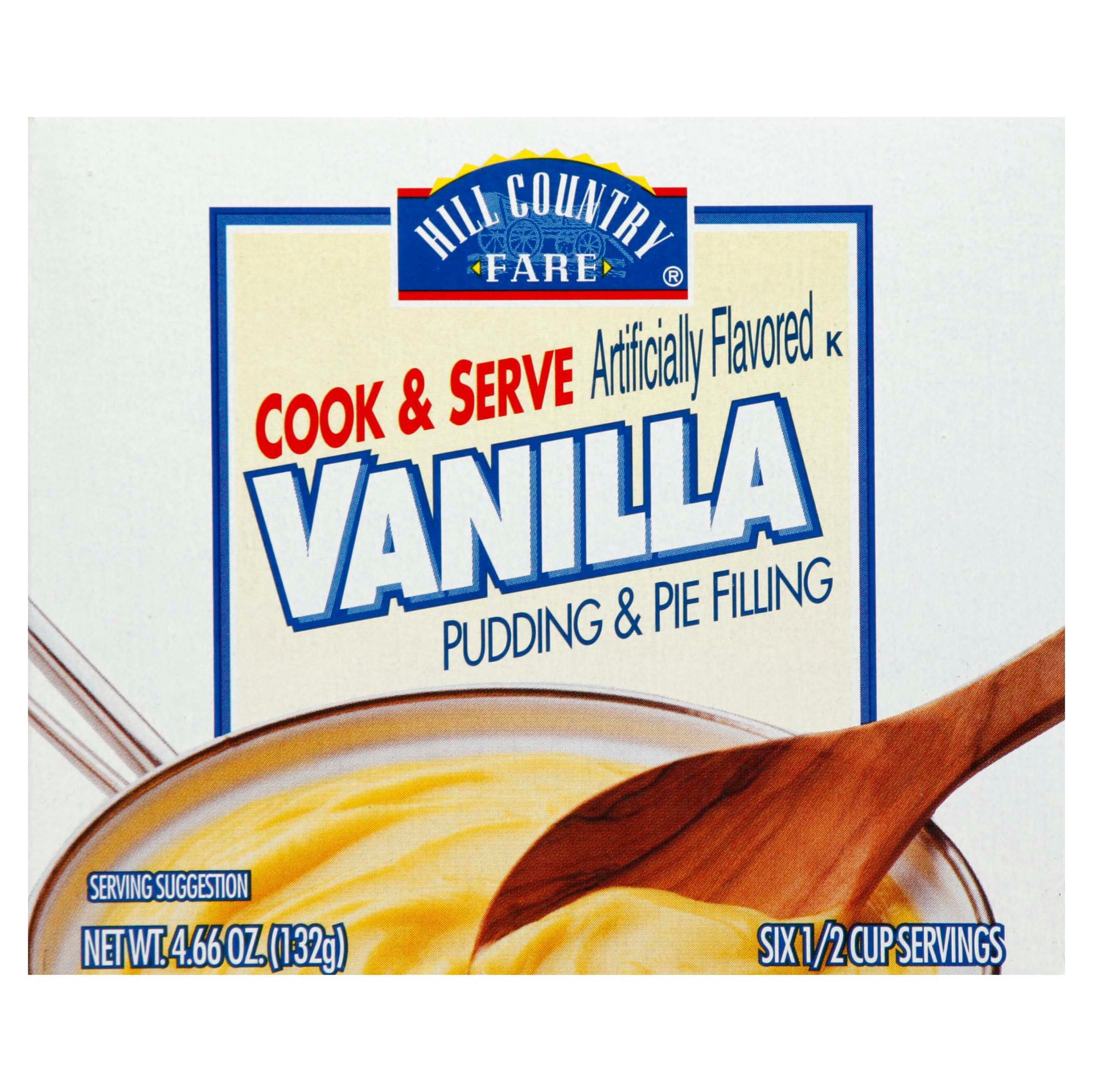 slide 1 of 1, Hill Country Fare Vanilla Pudding Mix, 4.66 oz