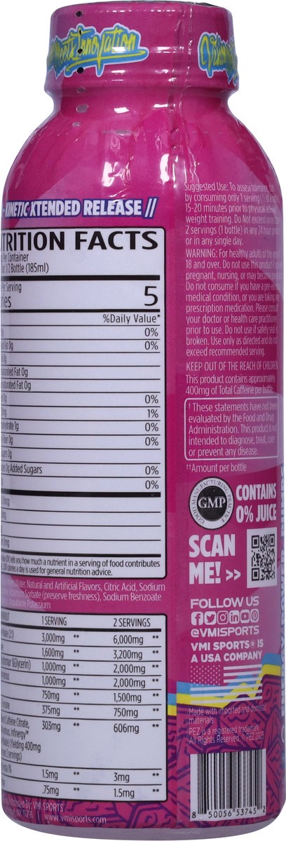slide 6 of 14, PEZ Grape Pre-Workout 370 ml, 12.50 ml