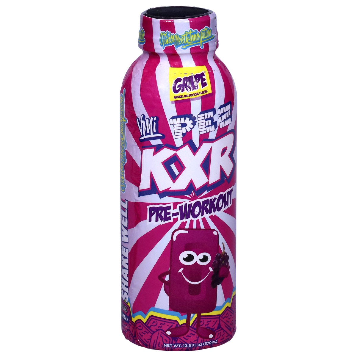 slide 7 of 14, PEZ Grape Pre-Workout 370 ml, 12.50 ml