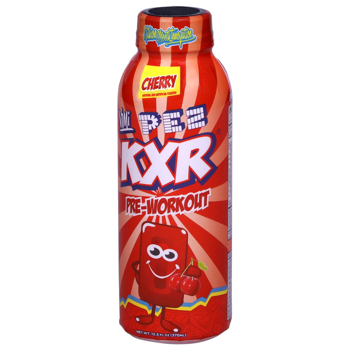 slide 10 of 14, PEZ KXR Cherry Pre-Workout 12.5 fl oz, 370 mg