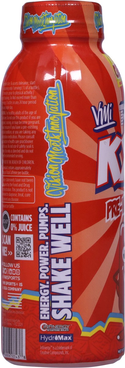 slide 2 of 14, PEZ KXR Cherry Pre-Workout 12.5 fl oz, 370 mg