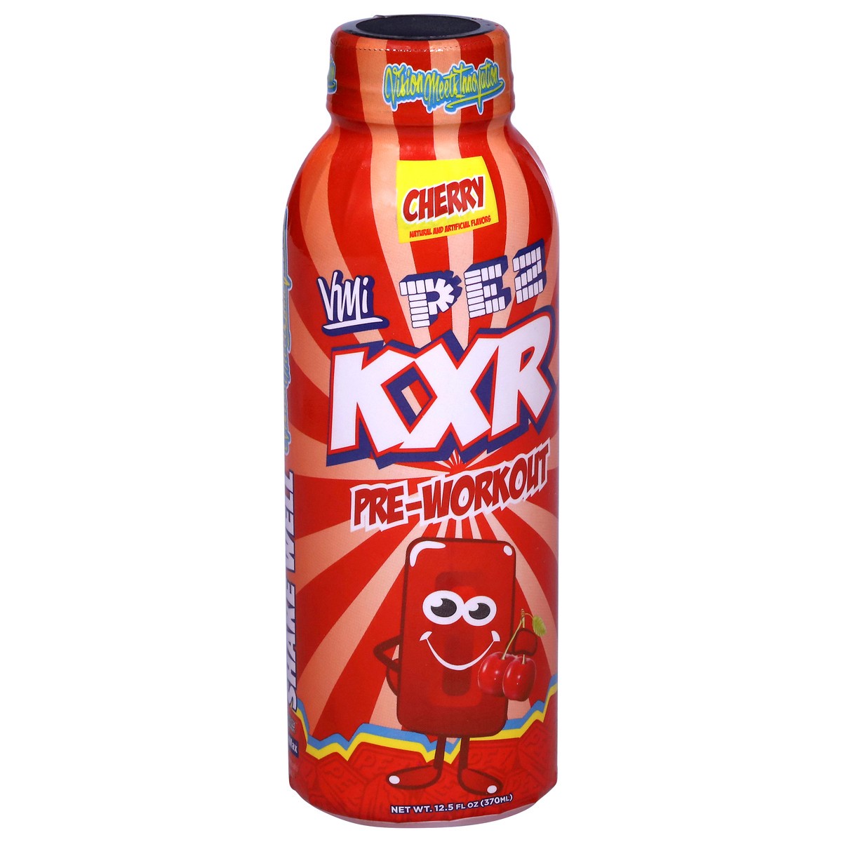 slide 7 of 14, PEZ KXR Cherry Pre-Workout 12.5 fl oz, 370 mg