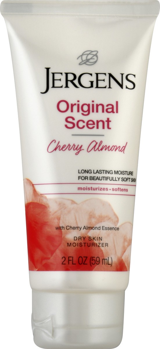 slide 10 of 12, Jergens Cherry Almond Dry Skin Original Scent Moisturizer 2 oz, 2 oz