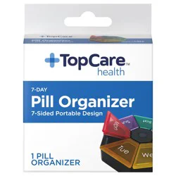 Tc Pill Organizer 7 Day 7 Sided Rainbow