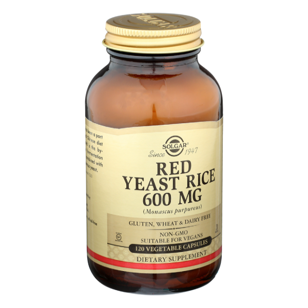 slide 1 of 1, Solgar Red Yeast Rice, 120 ct