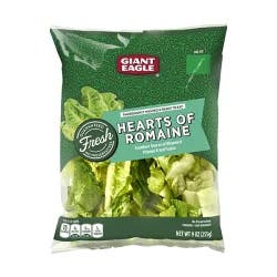 Giant Eagle Hearts Of Romaine Lettuce