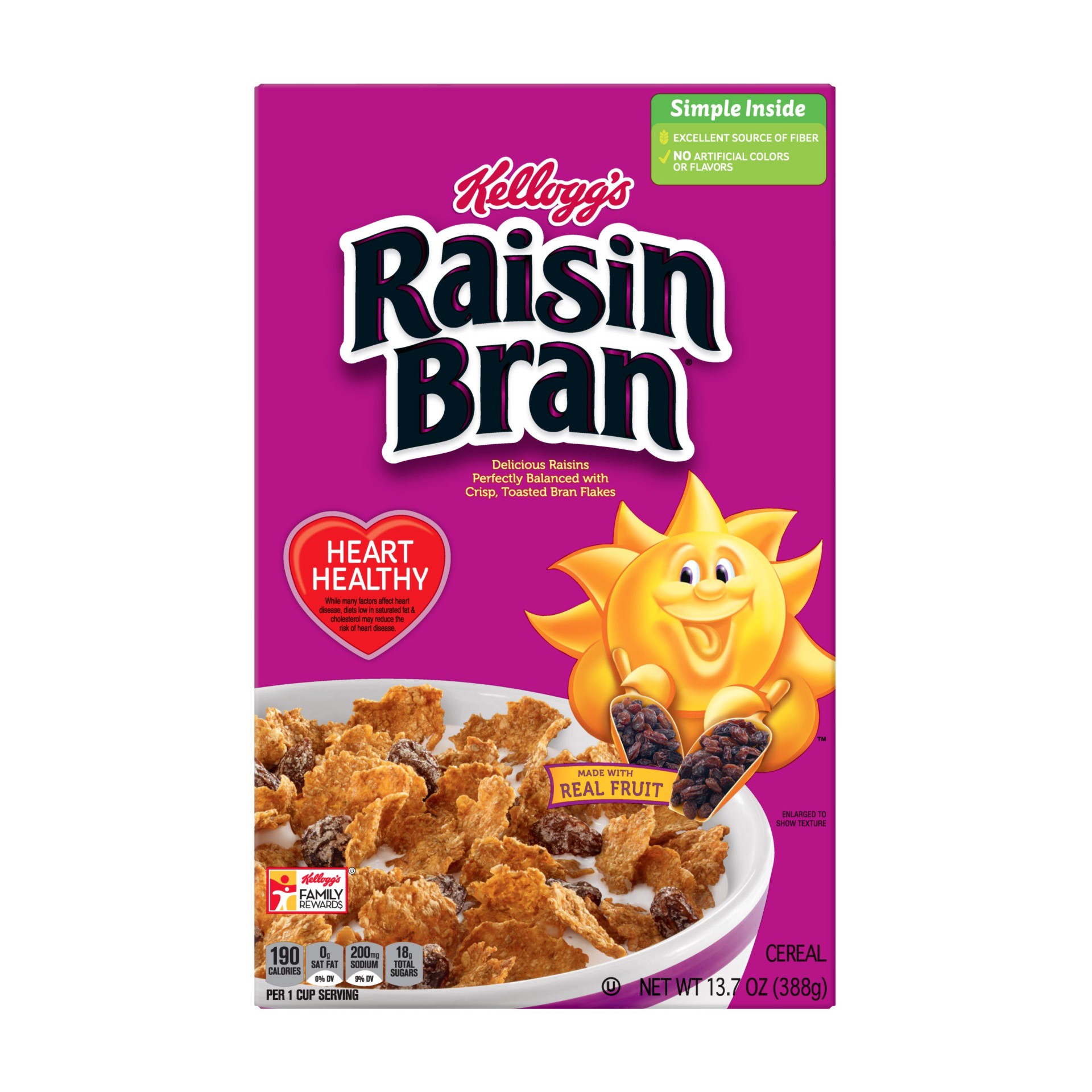 slide 3 of 7, Raisin Bran Kellogg's Raisin Bran Cereal, 15 oz