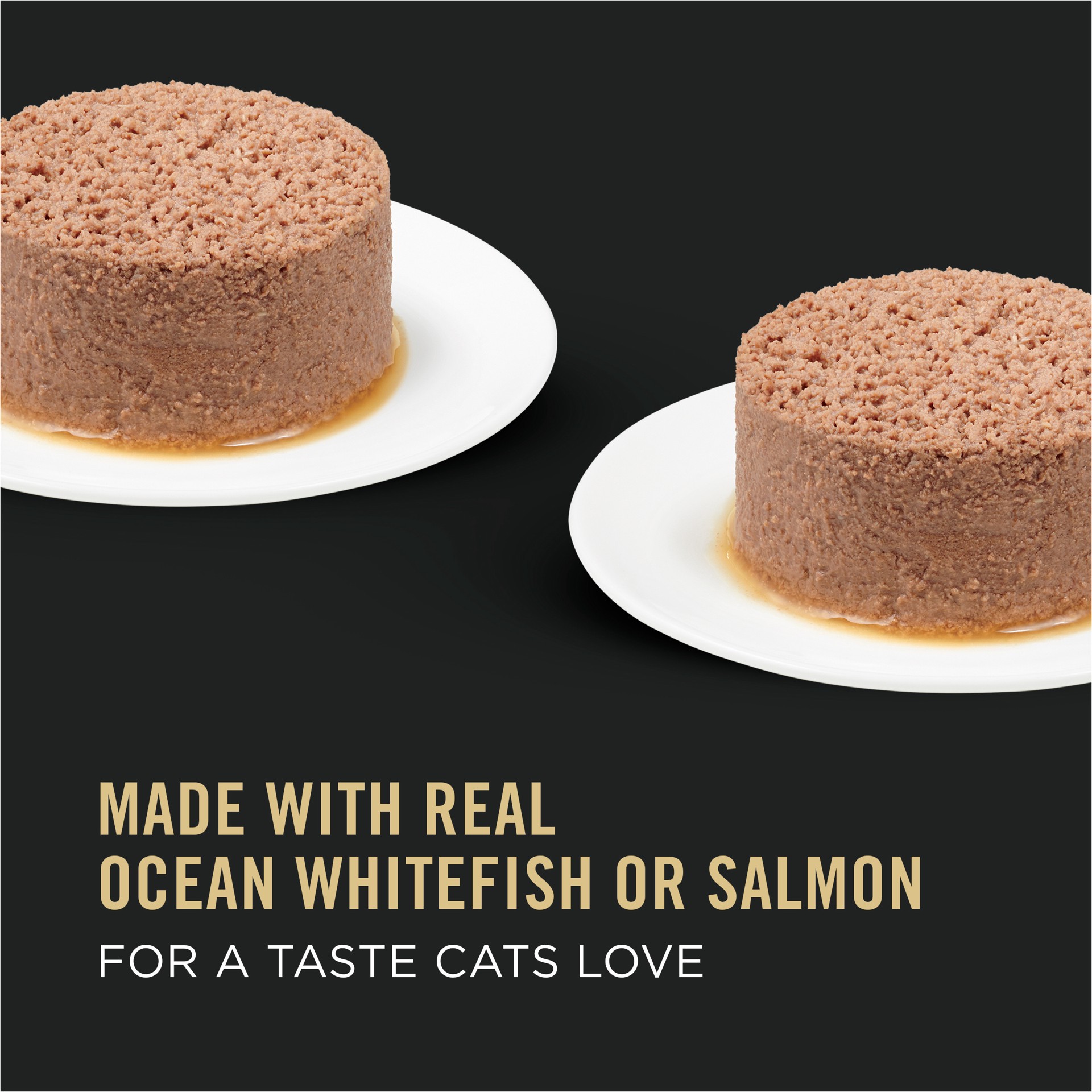 slide 8 of 9, Purina Pro Plan Urinary Tract Cat Food, Wet Cat Food Variety Pack, Ocean Whitefish and Salmon Entrees, 4.50 lb