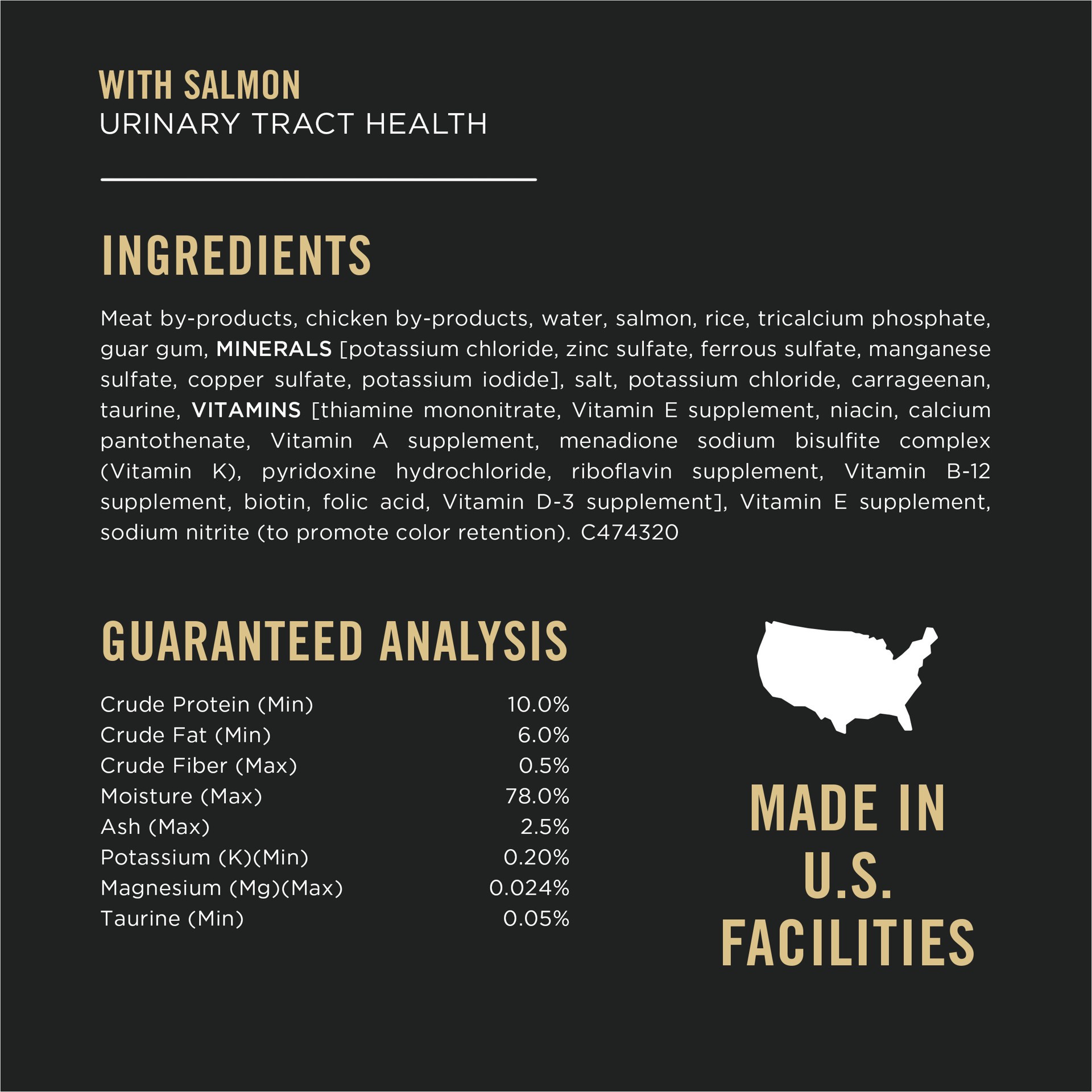 slide 6 of 9, Purina Pro Plan Urinary Tract Cat Food, Wet Cat Food Variety Pack, Ocean Whitefish and Salmon Entrees, 4.50 lb