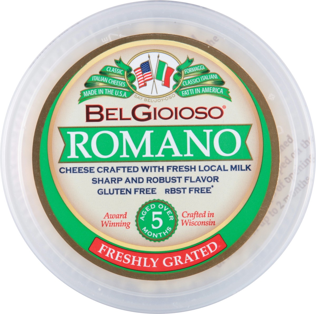 slide 7 of 12, BelGioioso Freshly Grated Romano Cheese 5 oz, 5 oz