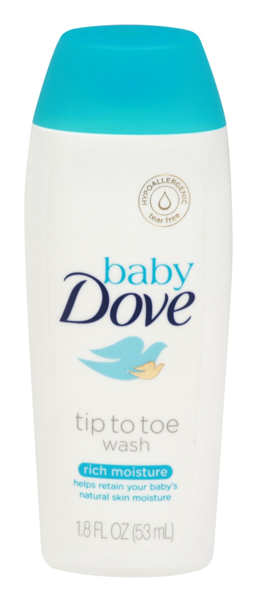 slide 1 of 1, Baby Dove Rich Moisture Body Wash, 1.8 oz