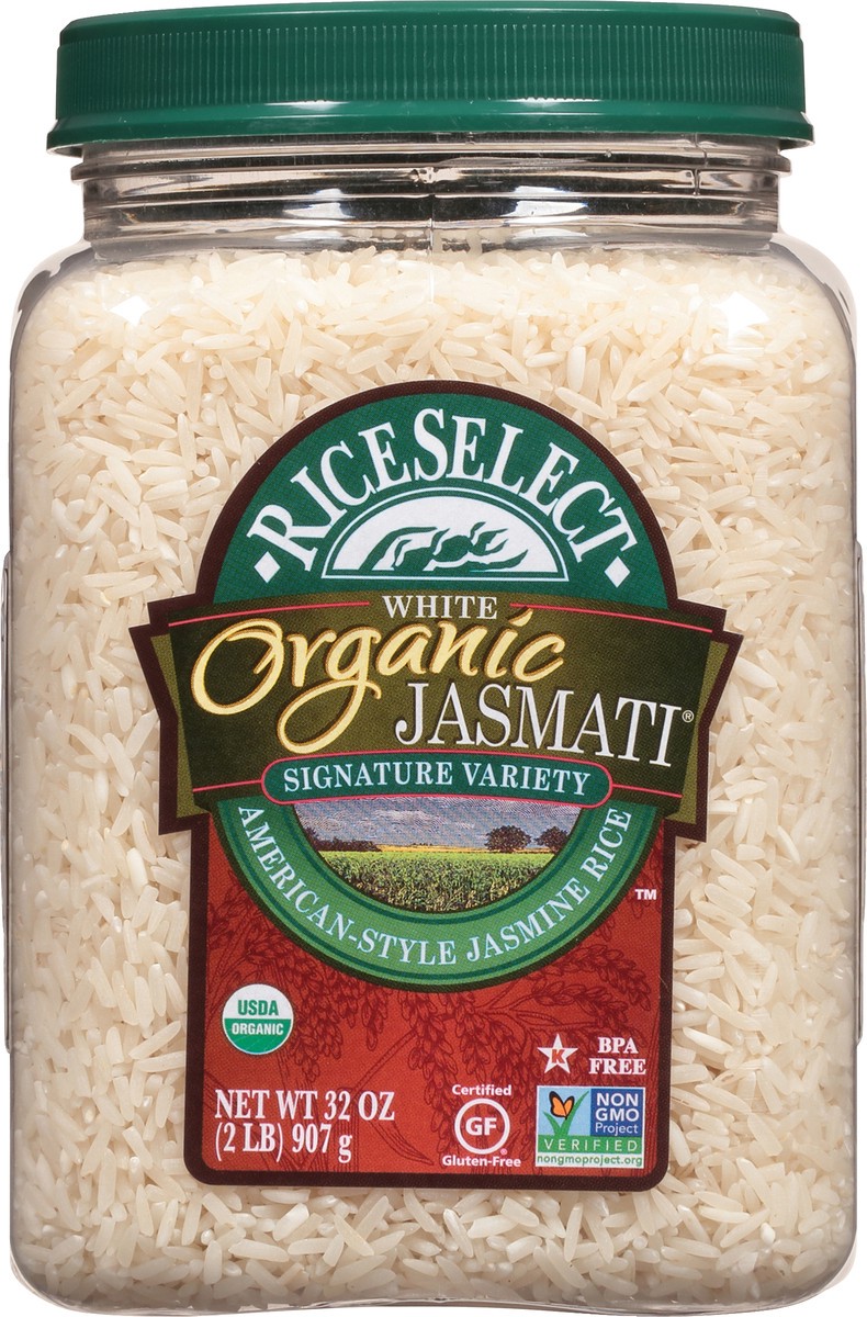 slide 6 of 10, RiceSelect Texmati Organic Rice - Jasmati, 36 oz