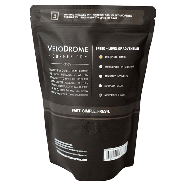 slide 4 of 5, Velodrome Coffee Wholebean Night Rider - 12 oz, 12 oz
