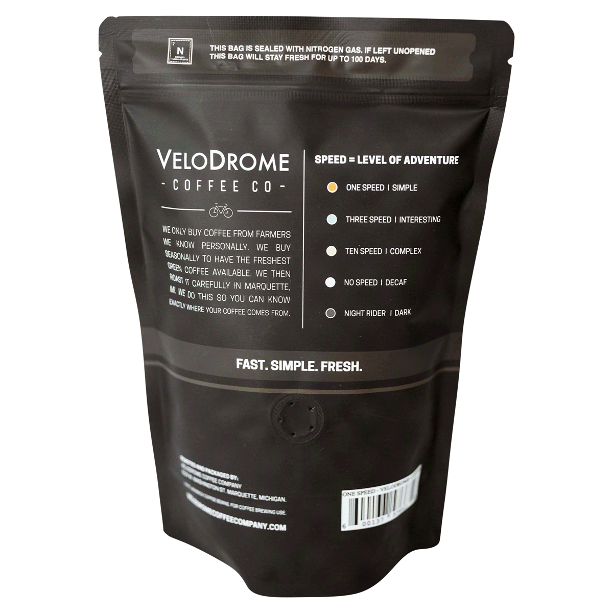 slide 3 of 5, Velodrome Coffee Wholebean Night Rider - 12 oz, 12 oz