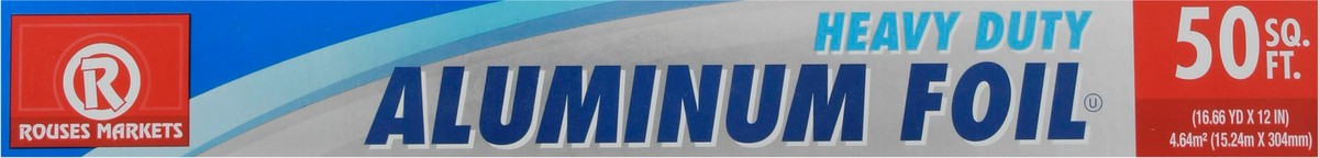 slide 9 of 11, Rouses Markets 50 Square Feet Heavy Duty Aluminum Foil 1 ea, 1 ct