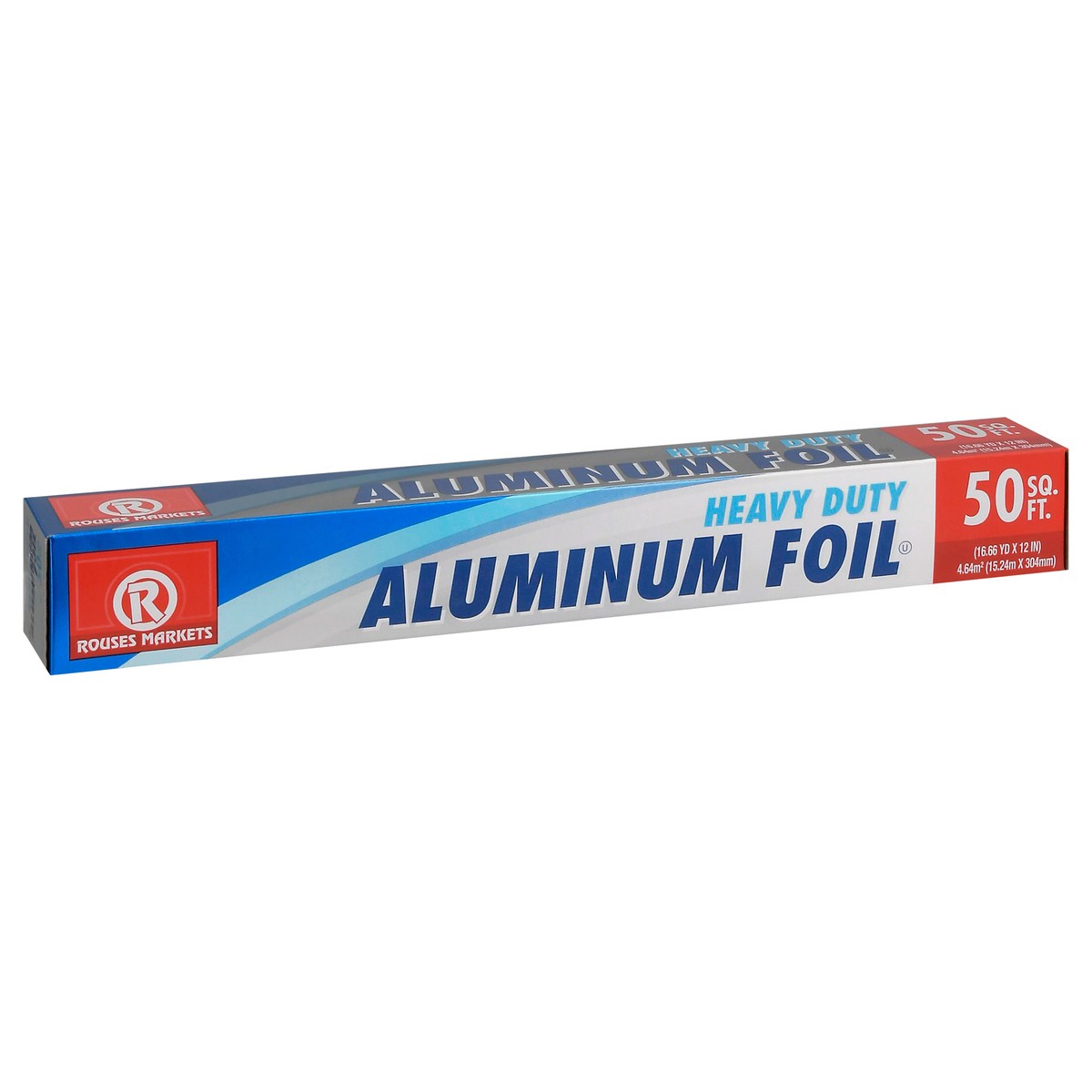 slide 3 of 11, Rouses Markets 50 Square Feet Heavy Duty Aluminum Foil 1 ea, 1 ct