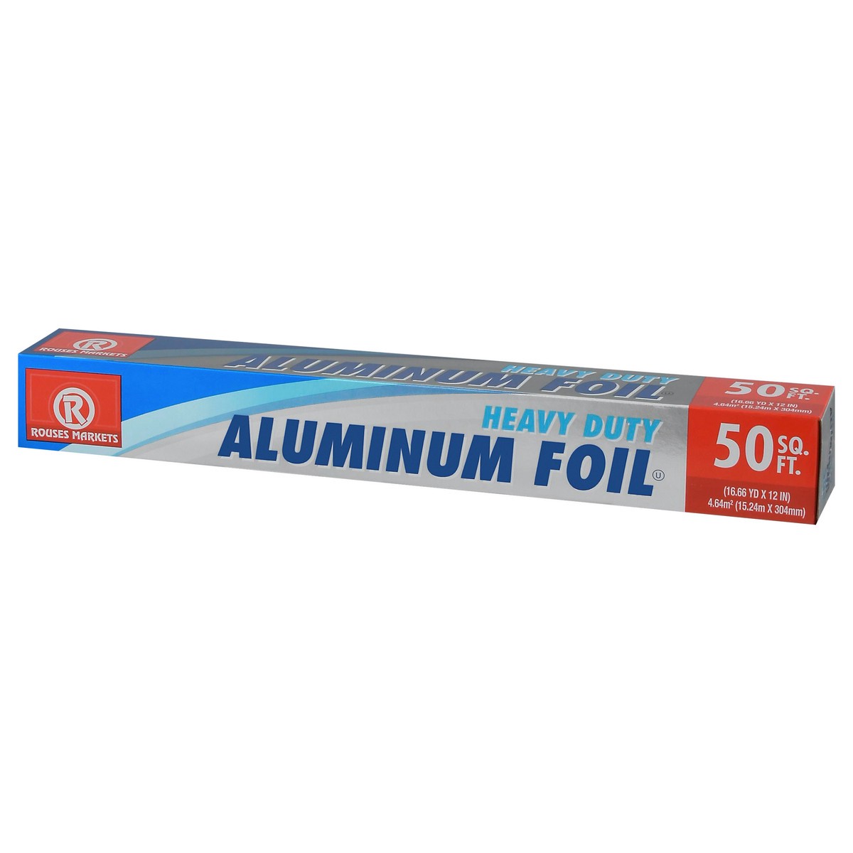 slide 8 of 11, Rouses Markets 50 Square Feet Heavy Duty Aluminum Foil 1 ea, 1 ct