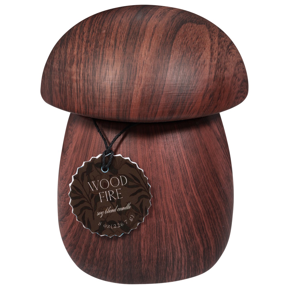 slide 4 of 4, Pad Wood Fire Mushroom Candle - 8 OZ, 8 oz