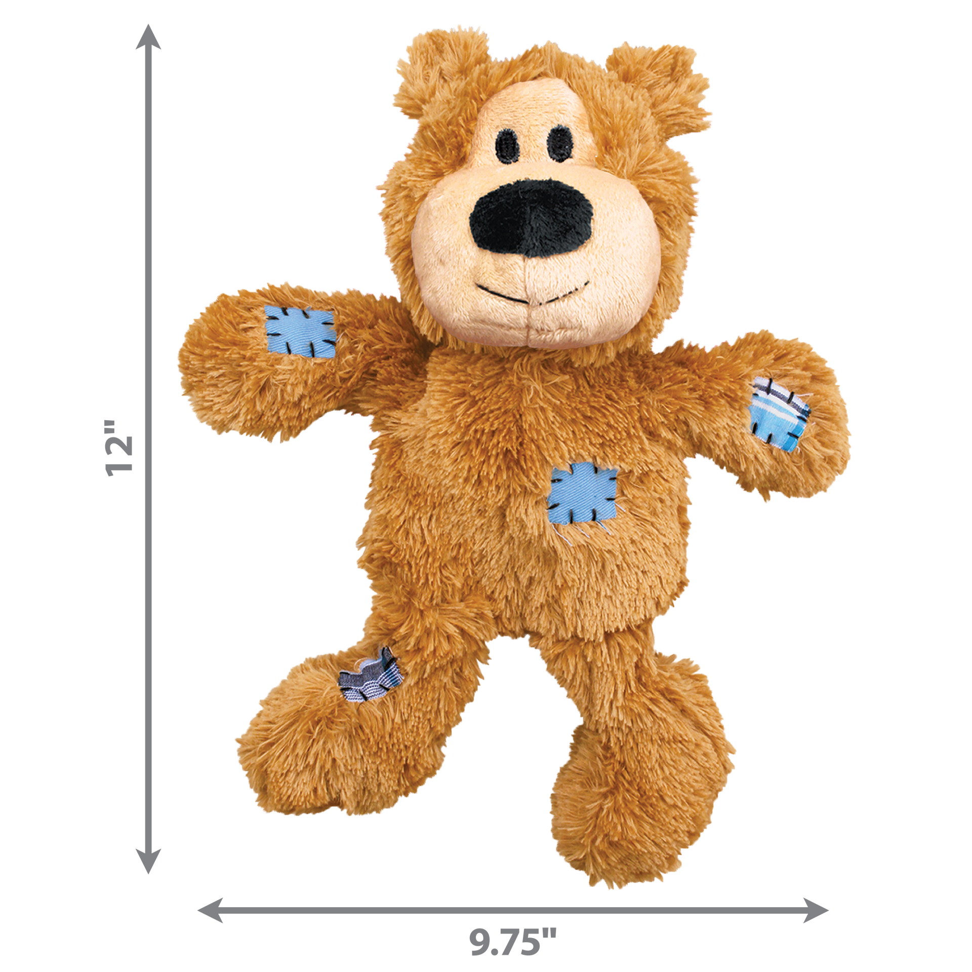 slide 2 of 4, KONG Wild Knots Bear Assorted XL, 1 ct