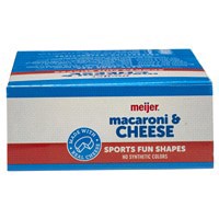 slide 15 of 29, Meijer Sports Shaped Macaroni and Cheese, 5.5 oz