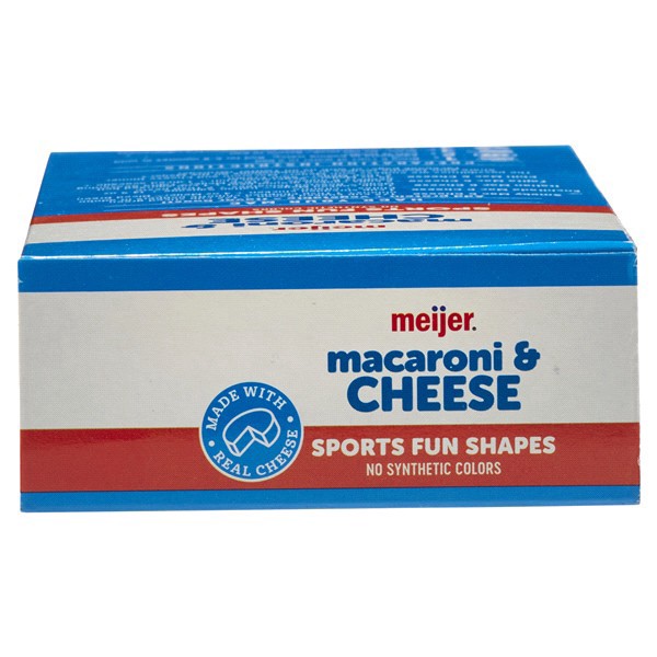 slide 16 of 29, Meijer Sports Shaped Macaroni and Cheese, 5.5 oz