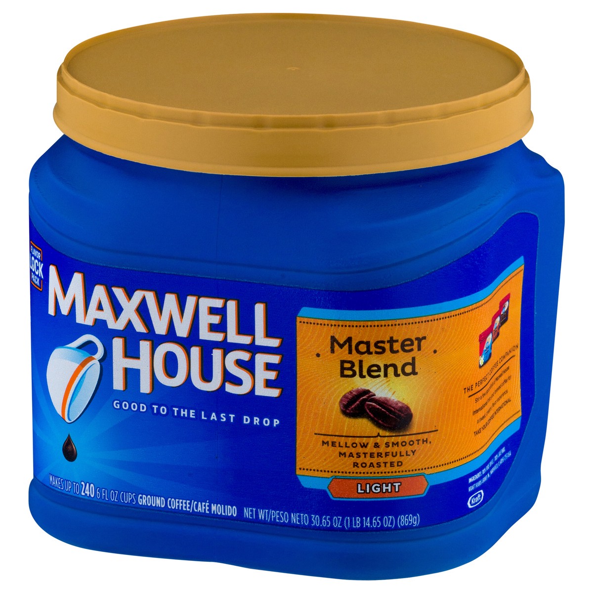 slide 3 of 13, Maxwell House House Blend Ground Coffee 30.65 oz Jug, 30.65 oz