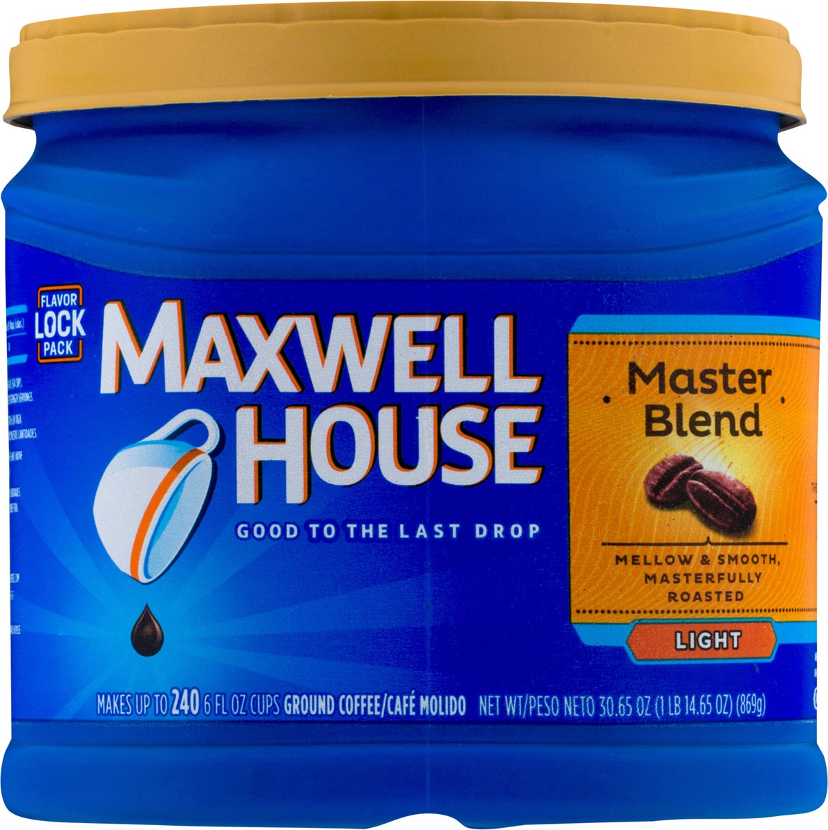 slide 9 of 13, Maxwell House House Blend Ground Coffee 30.65 oz Jug, 30.65 oz