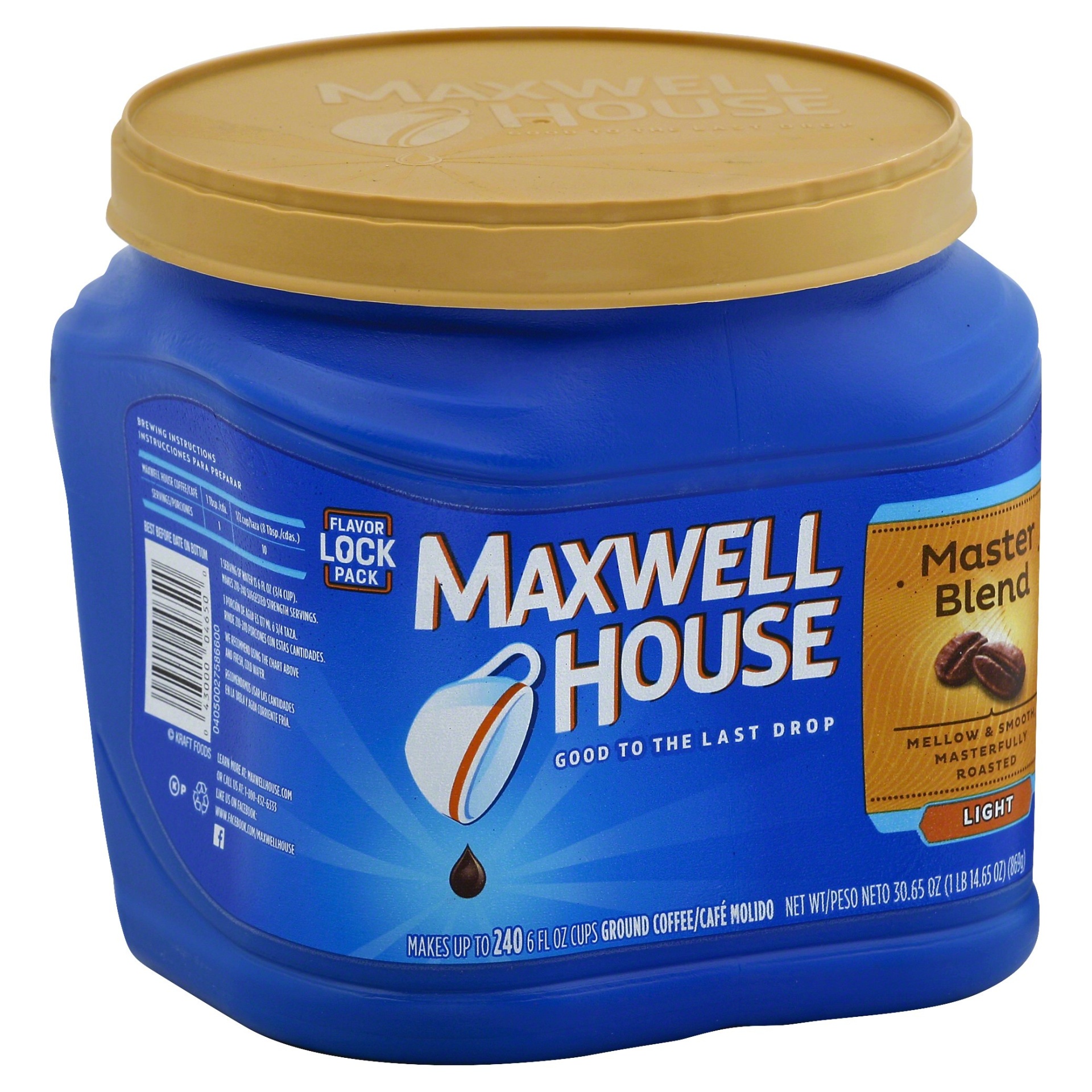 Maxwell House Master Blend Ground Coffee 30.65 oz Shipt