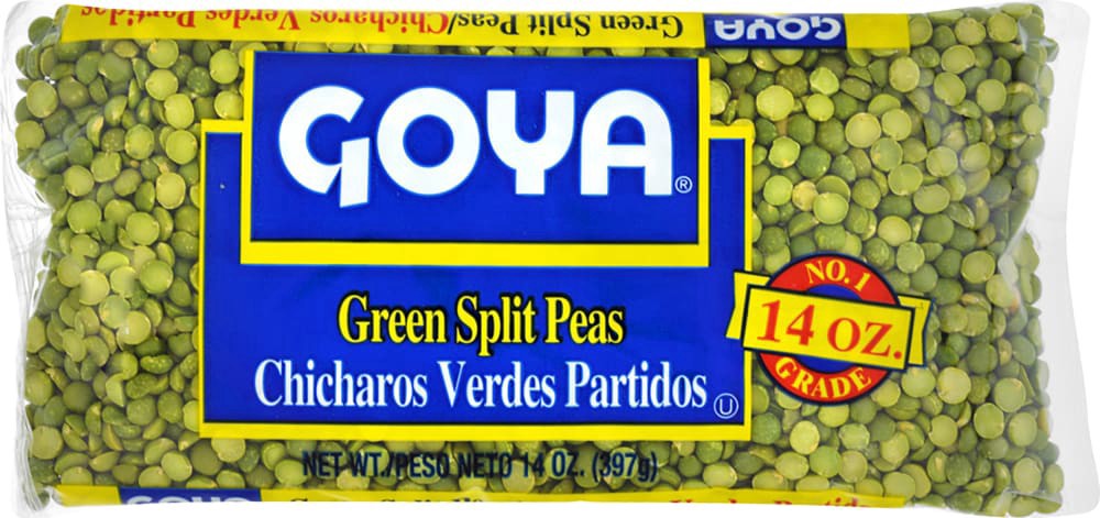 slide 1 of 1, Goya Dry Green Split Peas, 14 oz