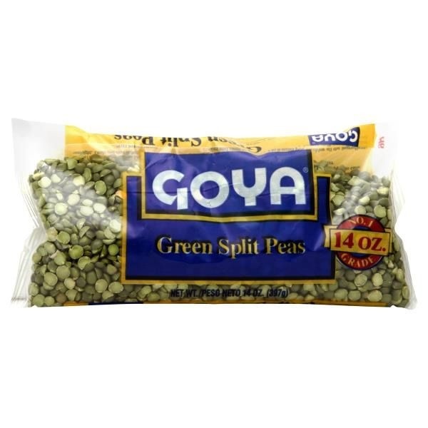 slide 1 of 1, Goya Dry Green Split Peas, 14 oz