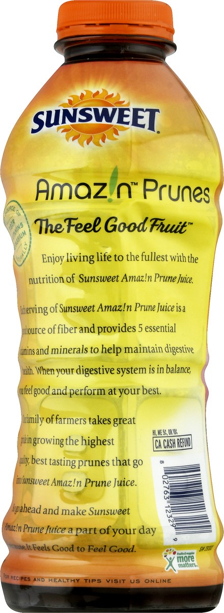 slide 7 of 12, Sunsweet 100% Juice, Amaz!N, Prune, With Pulp - 32 oz, 32 oz