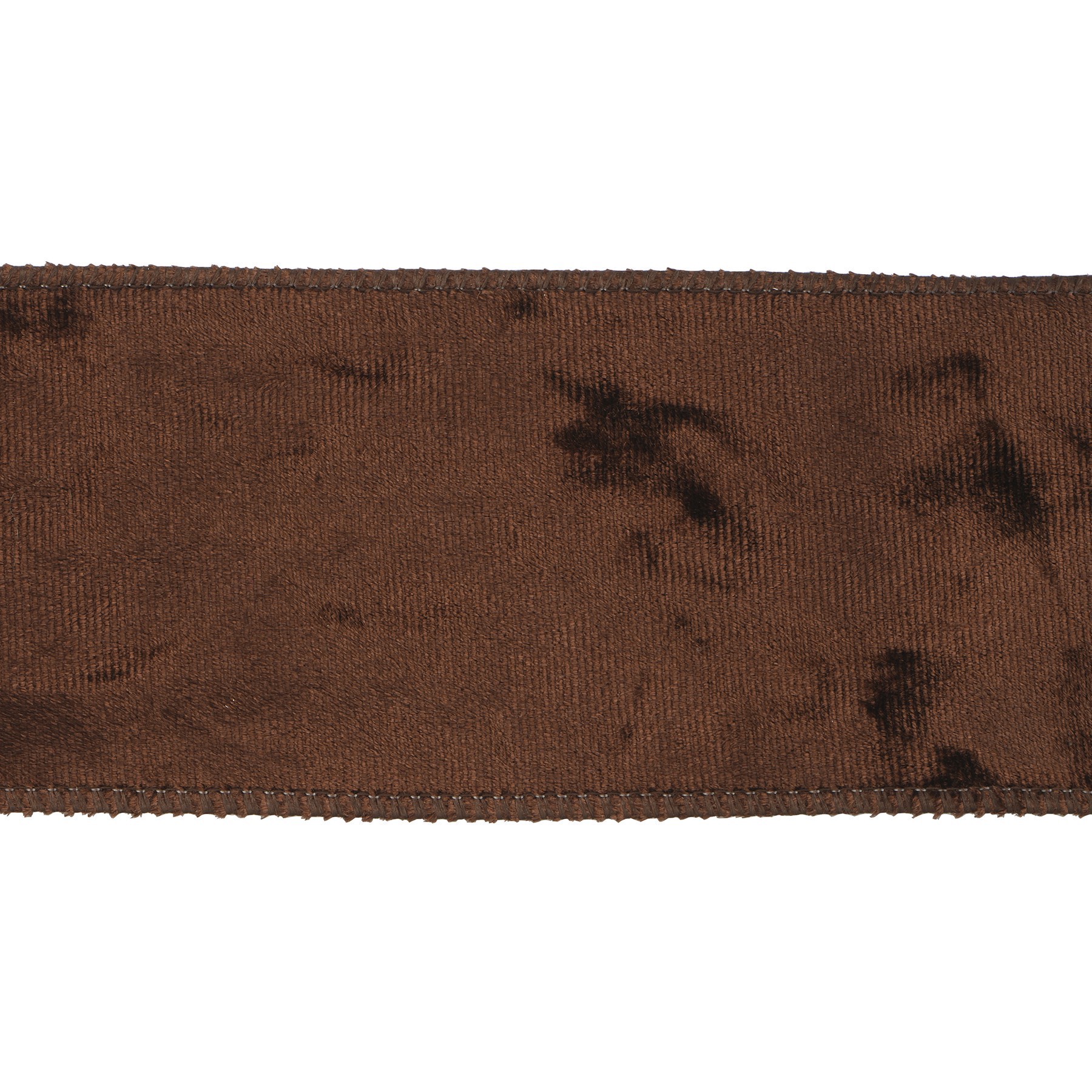 slide 2 of 3, 2.5" X 15ft. Brown Wired Velvet Ribbon By Celebrate It, 2.5 in x 15 ft