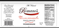 slide 8 of 10, Romano's Romanos Pasta Sauce Sicilian 26 Oz, 26 oz