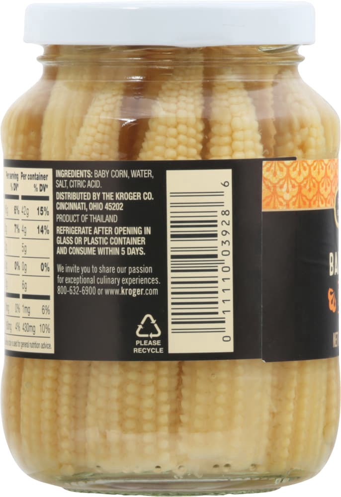 slide 4 of 4, Private Selection Jarred Baby Corn In Brine, 12 oz