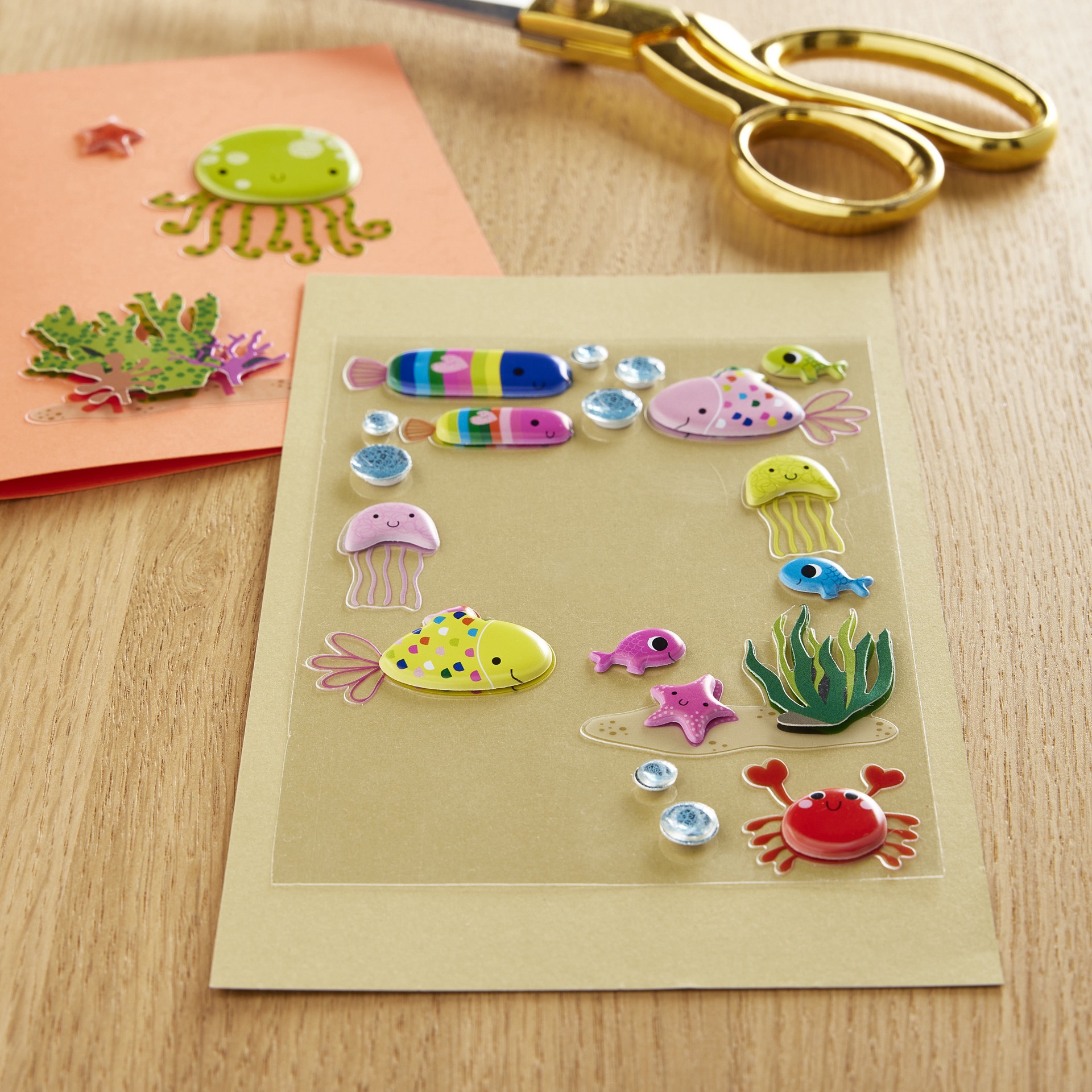 slide 3 of 3, Sea Life Story Telling Stickers By Recollections, 16 stickers