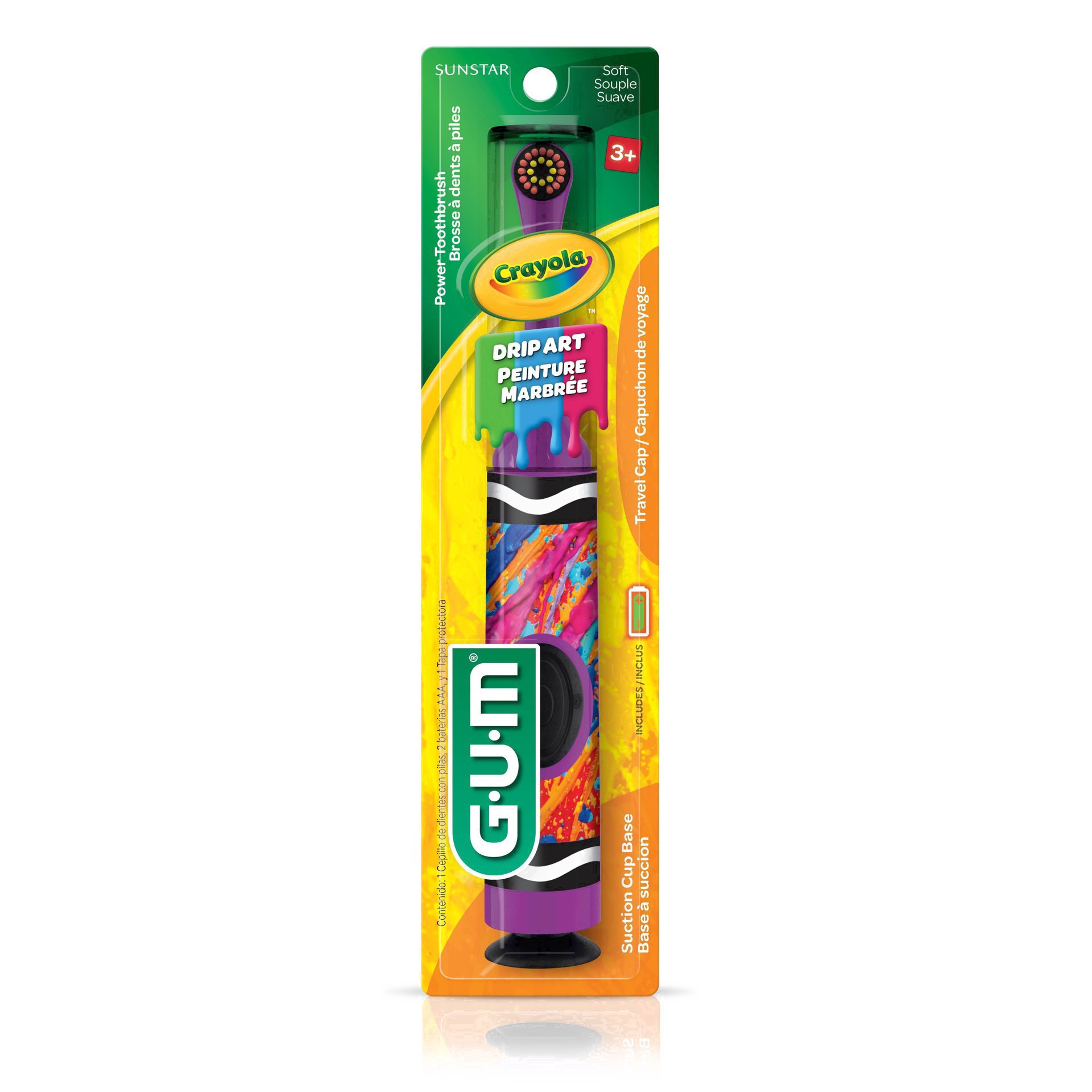 slide 27 of 50, G-U-M Crayola Electric Toothbrush, 1 ct