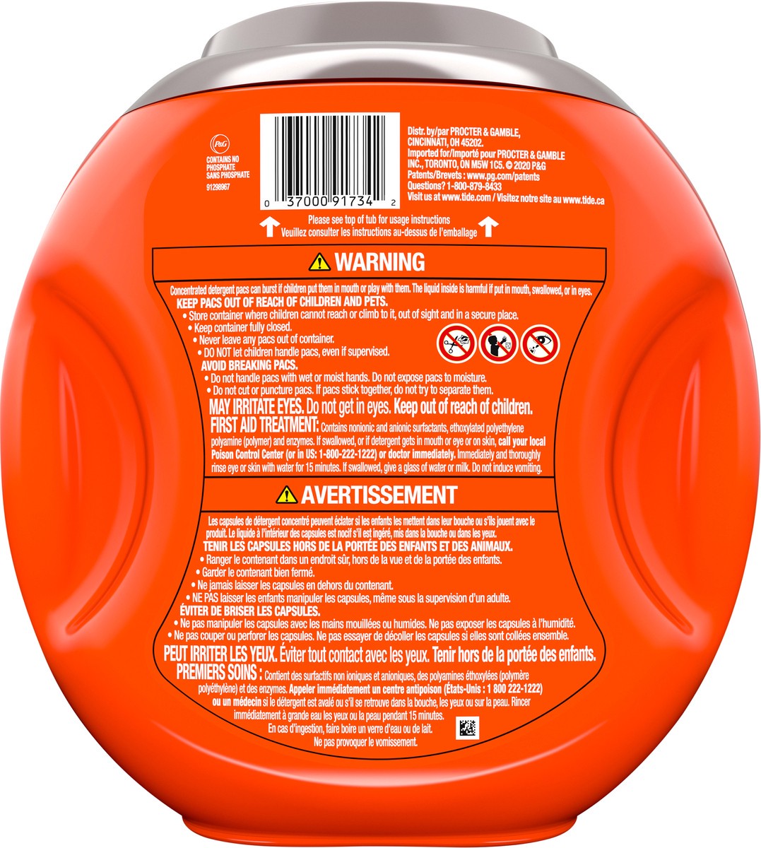 slide 3 of 5, Tide PODS Liquid Laundry Detergent Pacs with Febreze, Botanical Rain, 61 count, 61 ct