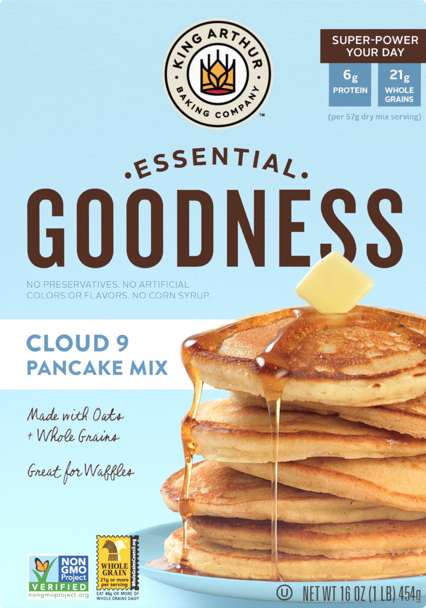 slide 3 of 6, King Arthur Cloud9 Pancake Mix, 16 oz