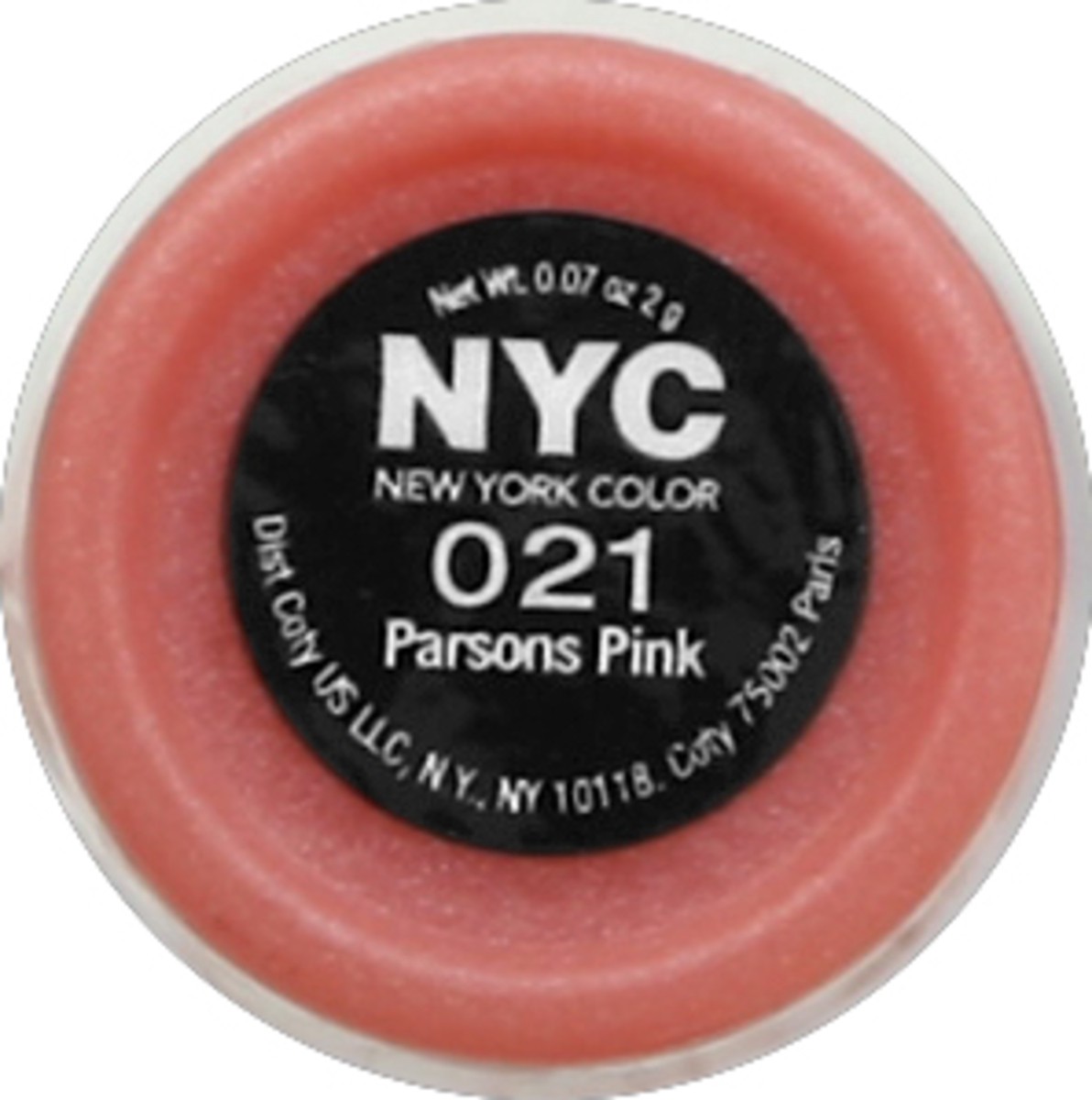 slide 2 of 3, NYC Lip Color 0.07 oz, 1 ct