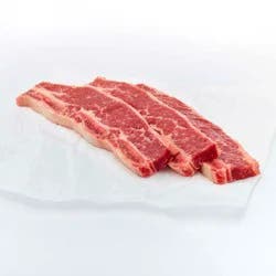 Beef Chuck Bone-In Flanken Style Short Ribs