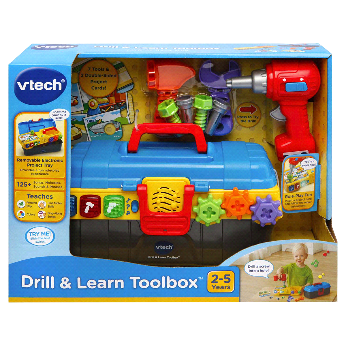 slide 2 of 13, VTech Drill & Learn Toolbox, 1 ct