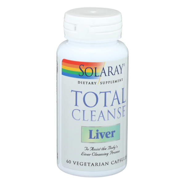 slide 1 of 1, Solaray Total Cleanse Liver, 60 ct