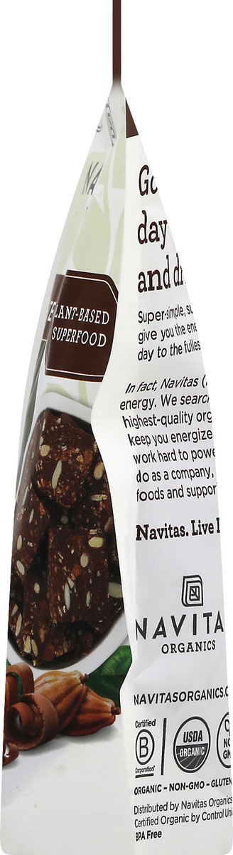 slide 8 of 9, Navitas Organic Chocolate Cacao Power Snacks 8 oz, 8 oz