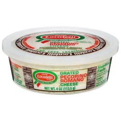 Locatelli Cheese, Romano, Grated Pecorino