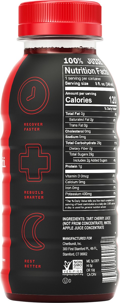 slide 5 of 9, Cheribundi Cherry True Fruit Juice - 8 fl oz, 8 fl oz