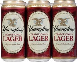 Yuengling Traditional Lager Beer 6 - 16 fl oz Cans