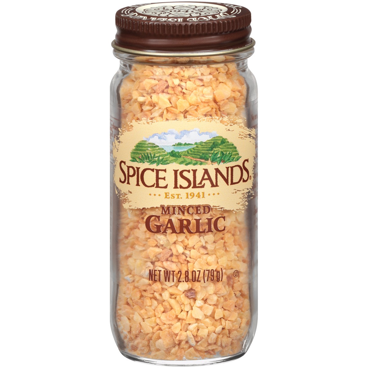 slide 1 of 10, Spice Islands Minced Garlic 2.8 oz. Jar, 2.8 oz